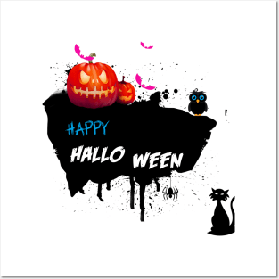 halloween T-Shirt Posters and Art